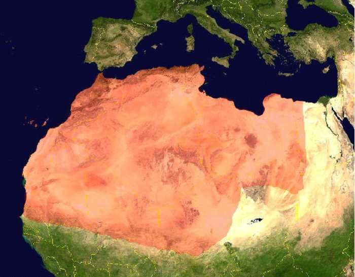 Tamazgha, the land of Imazighen (Wikimedia Commons)